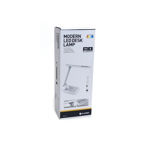 Platinett skrivebordslampe PDL70 12W Modern (43830)