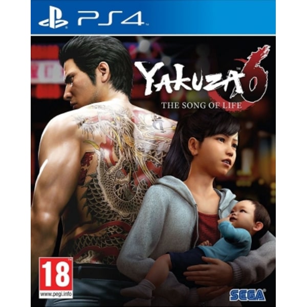 Spilltilbehør Yakuza 6: The Song of Life PS4, Sega
