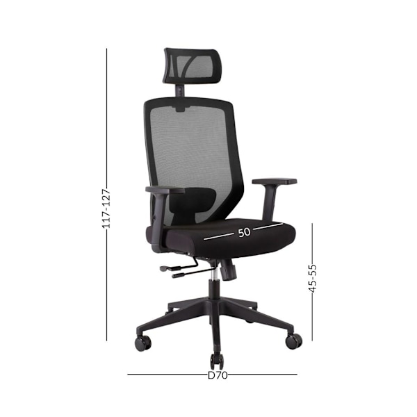 Arbejdsstol JOY sort
