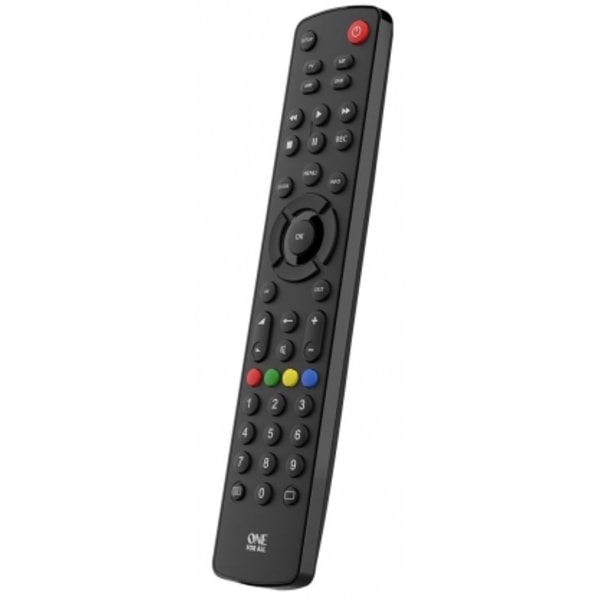 Fjernbetjening, URC1240 Universal 4 i 1 Sort, En For Alle Sort
