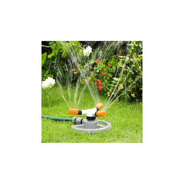 WHITE LINE 3-armet roterende sprinkler Grey