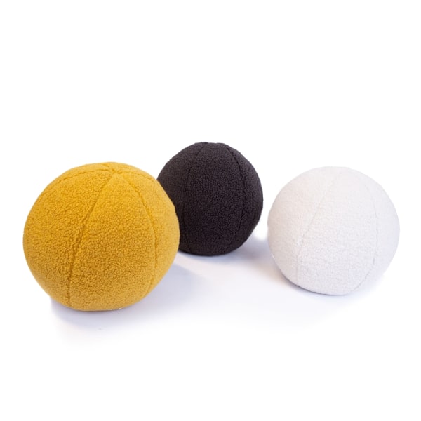 Pudekugle D25cm, mørkegrå