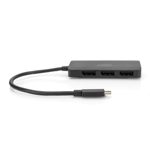Digitus, 3-porters MST Video Hub (USB-C-3x DisplayPort), DS-45334
