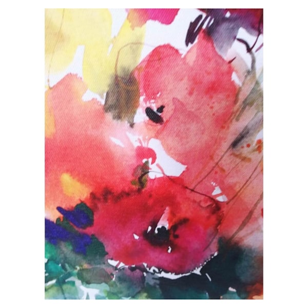 Väggkonst WALLY 40x40cm, ringblommor