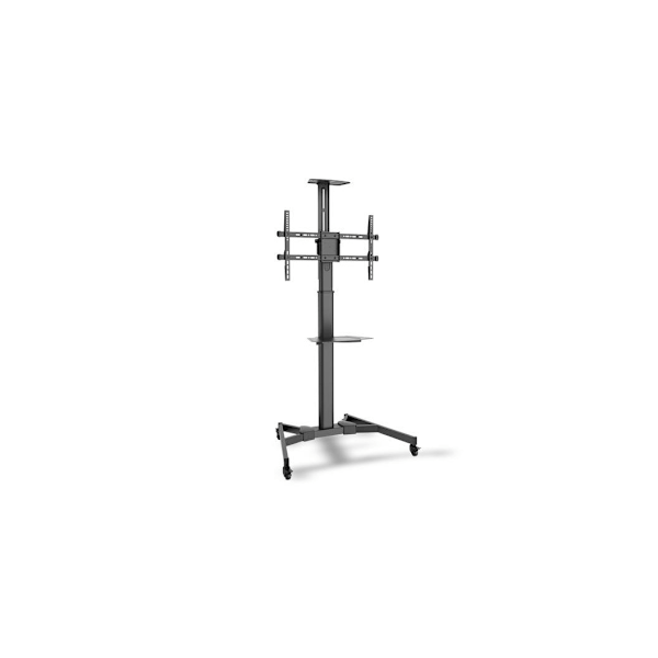 Digitus, TV-Cart för skärmar upp till 70", max 50 kg hjulbas, VESA max. 600x400, TV-Cart , DA-90370 Svart