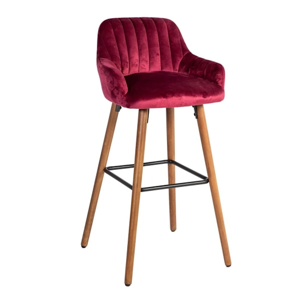 Barstol ARIEL bordeaux