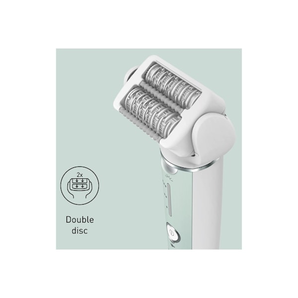 Panasonic ES-EY70A-G503 Epilator, hvid/grøn