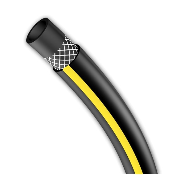 Sæt med 2 produkter. Haveslange SORT FARVE 1/2" - 30m