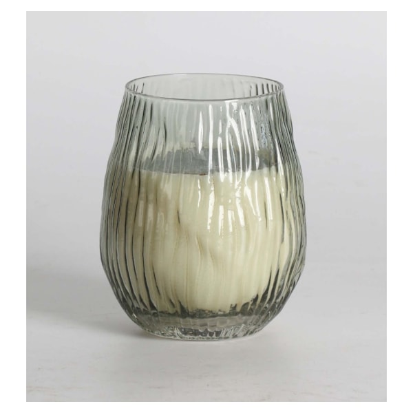Doftljus i glas NATURE GREEN H10,8cm, Evergreen