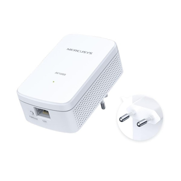 Mercusys, AV1000 Gigabit Powerline Starter Kit, MP500 KIT