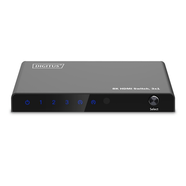 Digitus, 8K HDMI Switch, 3x1, DS-55333