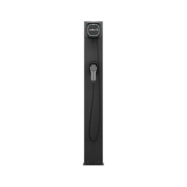 Wallbox, Piedestal Eiffel Basic Dual til Pulsar-familien, Sort