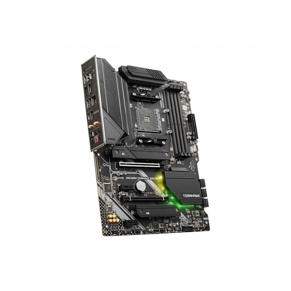 Moderkort MSI AMD b550 (sam4, atx, minne ddr4, minneskortplatser 4, 2xpci-express 3.0 1x, 1xpci-express 3.0 16x)