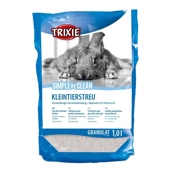 Simple'n'Clean silikatstrøelse, granulat, 400 g, 1 l