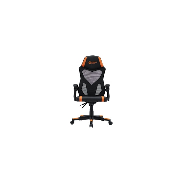 PC-möbler, Flow MCH01 Mesh Svart/Orange CNE-MCH01, Canyon