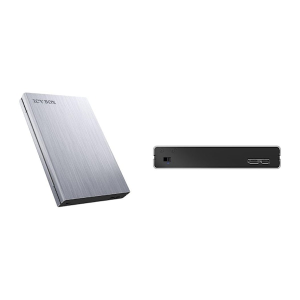 Raidsonic, extern USB 3.0-hölje för 2,5" SATA-hårddiskar/SSD:er med skrivskyddsbrytare