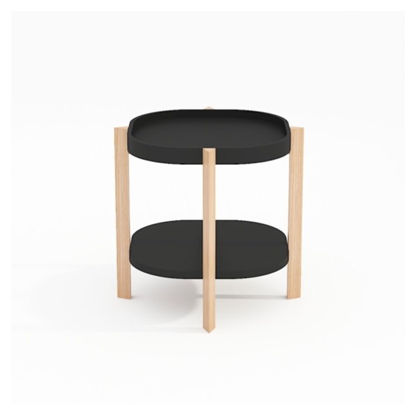 Sidebord NORAH D40xH60cm, sort