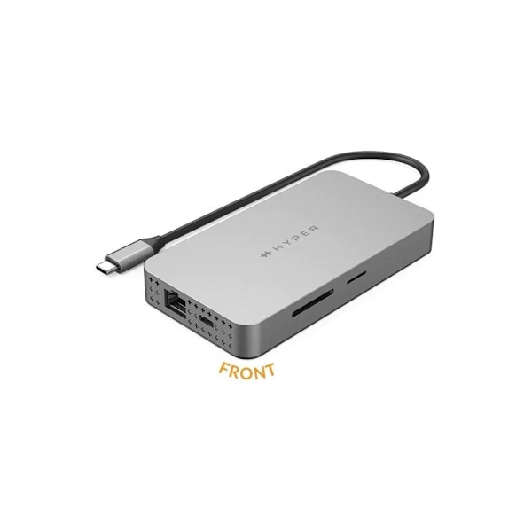 Hyper, HyperDrive Universal USB-C 10-in1 Dual HDMI Mobile Dock