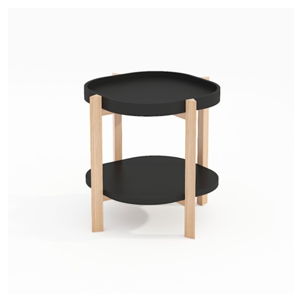 Sidebord NORAH D40xH60cm, sort