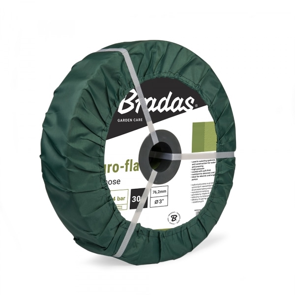 Litteä letku AGRO-FLAT WP4 / BP12 Bar 2" / 30m - VIHREÄ