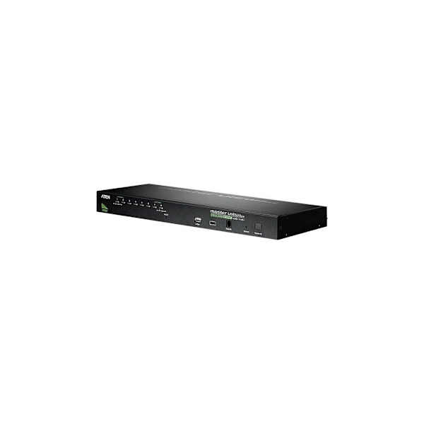Aten, 8-ports PS/2-USB VGA KVM-switch med Daisy-Chain-port og USB Perifer Support, CS1708A Sort