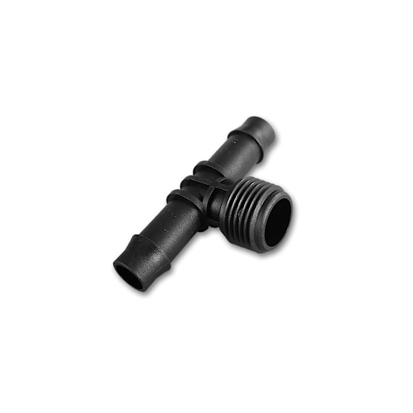 T-paita, 1/2" uros, 2 x 13 mm letkuväkä - 2 kpl