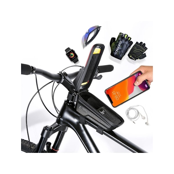 Tech-Protect telefoncykelfäste V2 M, svart