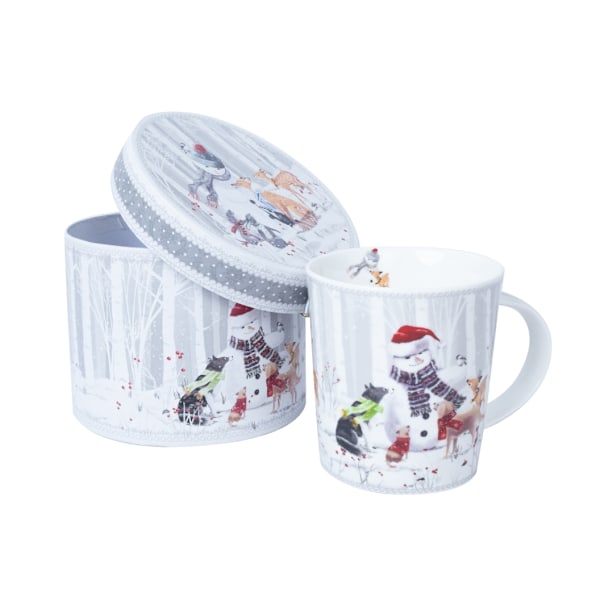 Mugg MIA SNOW H9,5cm 320ml i presentförpackning