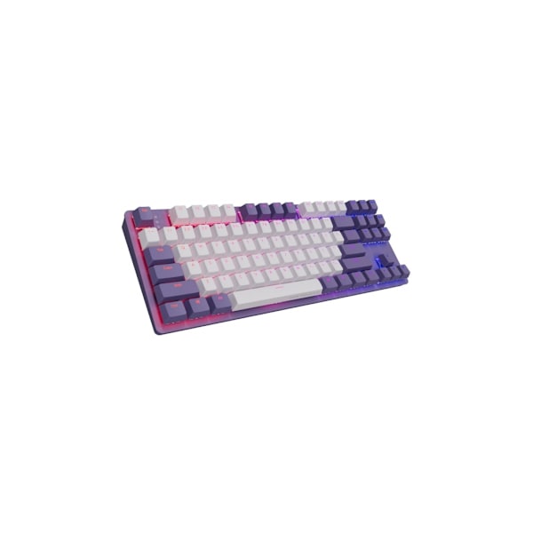 PC-näppäimistö, KD87A One Violet/White (USA), Dark Project