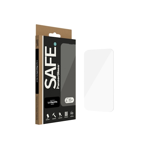 SAFE by PanzerGlass skjermbeskytter Apple iPhone 14 Pro, Ultra-Wide Fit