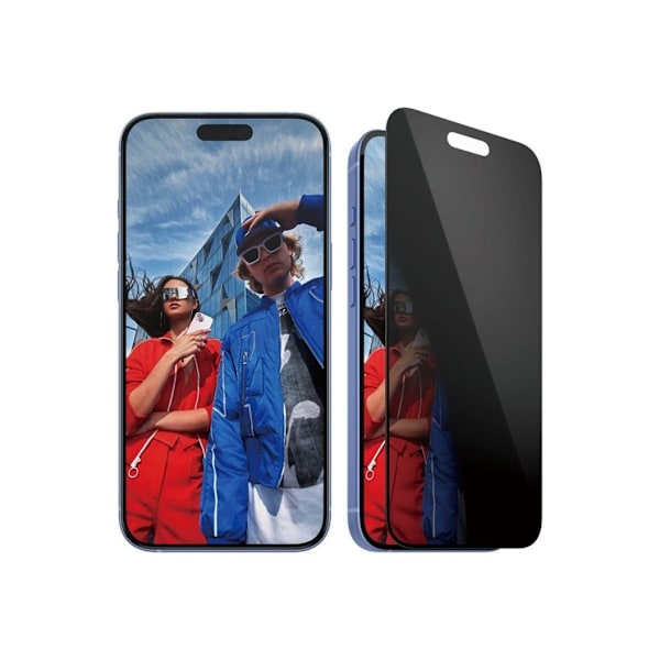 PanzerGlass skærmbeskytter, Apple, iPhone 16 Plus/iPhone 15 Plus, Hærdet glas, Sort, Ultra-Wide Fit