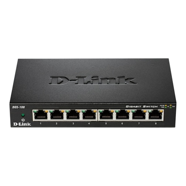D-Link, Switch, DGS-108/E
