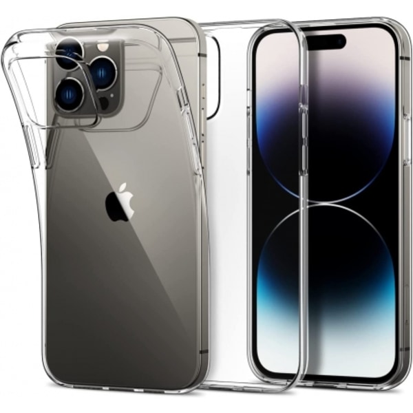 Mobiltelefonfodral, genomskinligt fodral baktill för Apple iPhone 13, X-Level