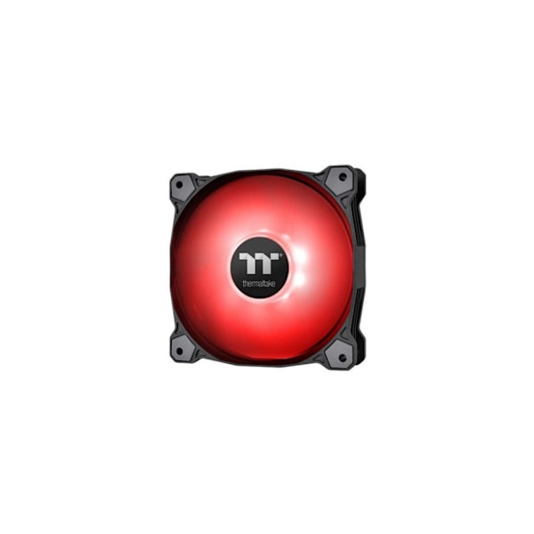 Kylare, Pure A12 LED Röd 120 mm Hölje Fläkt CL-F109-PL12RE-A, Thermaltake Svart
