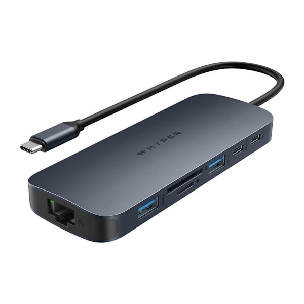 Hyper, HyperDrive EcoSmart Gen.2 Universal USB-C 10-i-1 Hub med 140 W PD3.1 Power Pass-thru