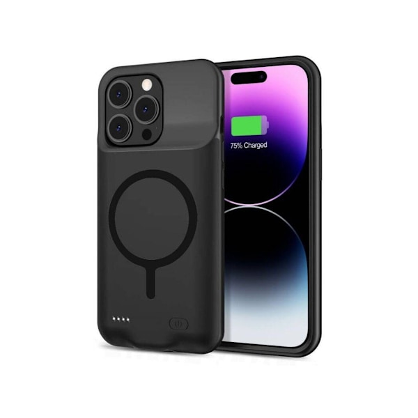 Tech-Protect etui PowerCase 7000mAh Apple iPhone 15 Pro, sort