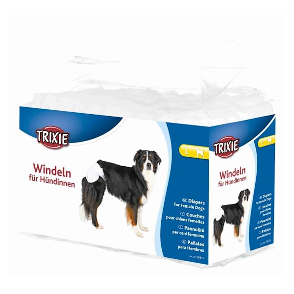 Blöjor för tik, l: 38–56 cm, 12 st., Trixie