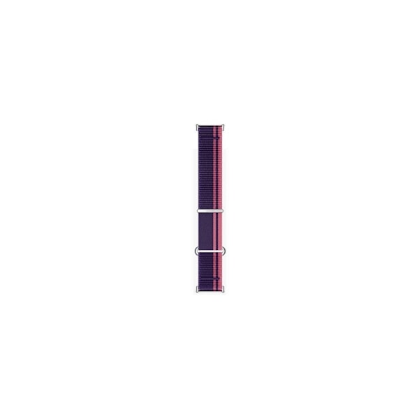 Xiaomi, flätad snabbkopplingsrem, rosa lila, rostfritt stål/nylon, passar handleder 140-200 mm