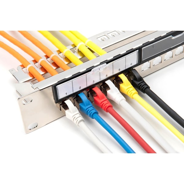 Digitus, modulär patchpanel, 24-portar, DN-91411-G