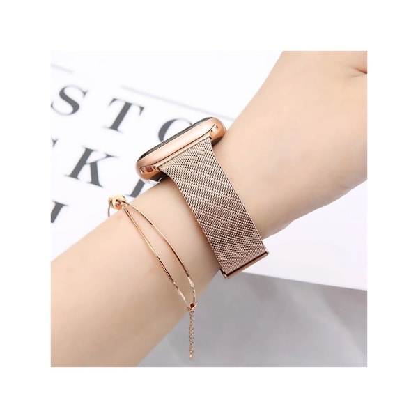 Tech-Protect klokkerem MilaneseBand Apple Watch 4/5/6/7/SE 38/40/41mm, gull