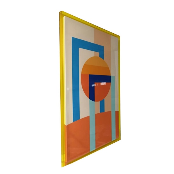 Väggkonst WALLY 80x120cm, abstrakt dag, akryl