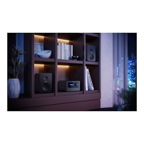 Sharp XL-B514(BK) TOKYO FM Hi-Fi mikrosystem, svart