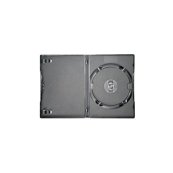 DVD etui 14mm Amaray, sort
