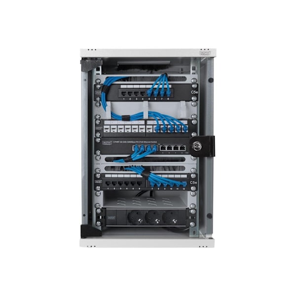 Digitus, veggmontert hus 254 mm (10"), DN-10-09U