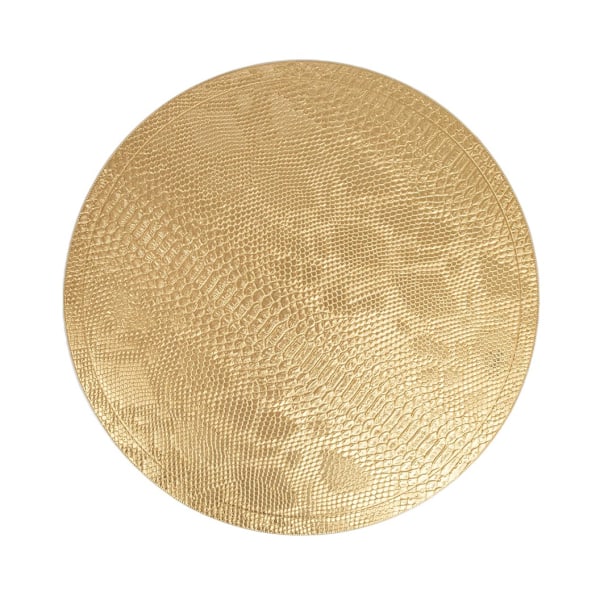 Underlägg BOA D38cm, gyllene orm