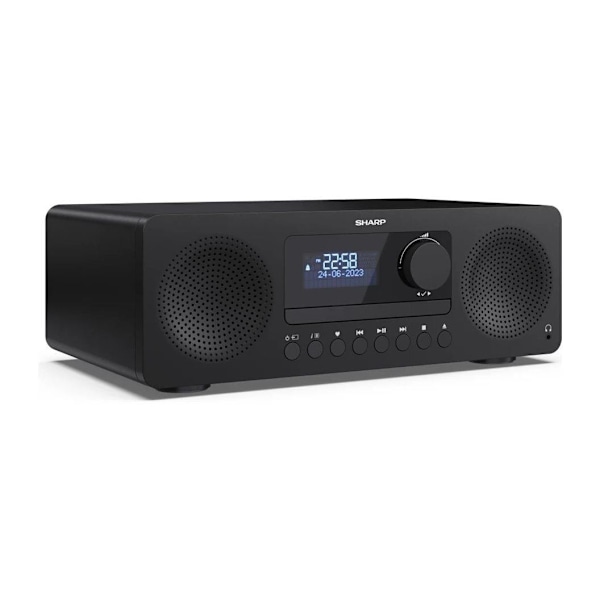 Sharp XL-B720D(BK) TOKYO Alt-i-én Hi-Fi-system, sort