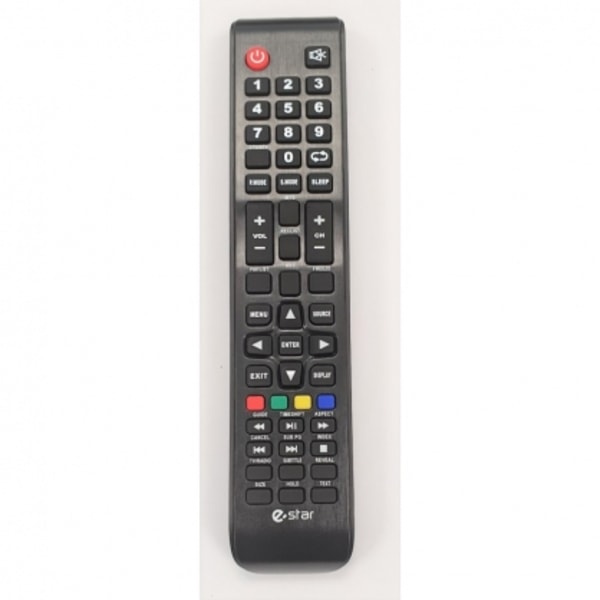 TV Fjärrkontroll, TADAEST00032BK RCU eSTAR TV