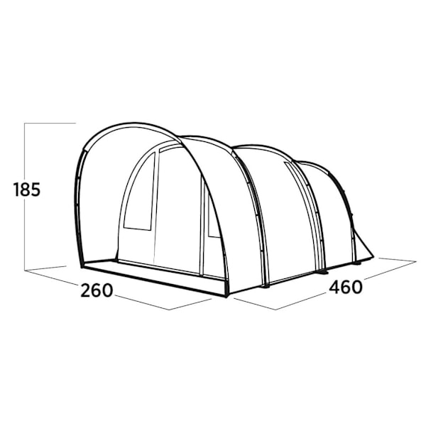 Easy Camp, Tunnel, Tält, Skarvan 4