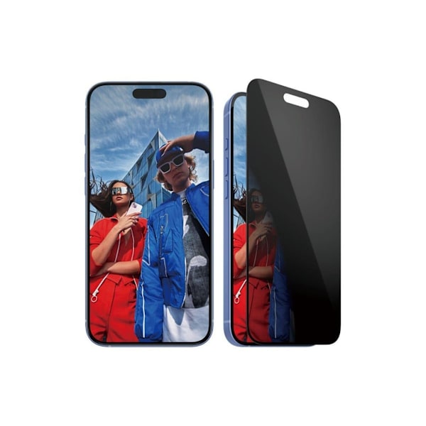 PanzerGlass Näytönsuoja, Apple, iPhone 16 Plus/iPhone 15 Plus, Karkaistu lasi, Musta, Erittäin leveä istuvuus