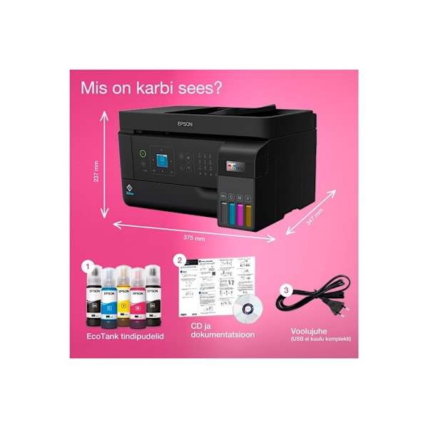 Epson, multifunktionsskrivare, EcoTank L5590